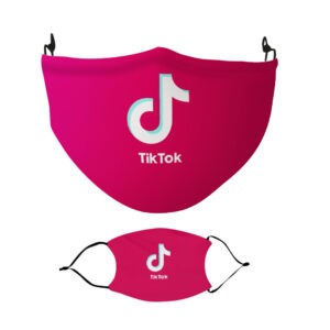 Μάσκα Παιδική Υφασμάτινη Πλενόμενη - Tik Tok Φούξια