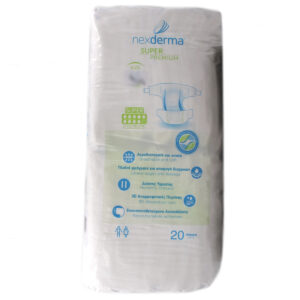Πάνα Ακράτειας Ενηλίκων Nexderma Super Premium- XLarge(20τμχ.)