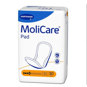 Σερβιέτες Ακράτειας Molicare Pad 4 Σταγόνες (30 τμχ) - Hartmann
